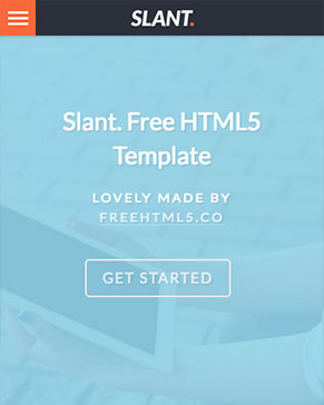 Free HTML5 Bootstrap Template